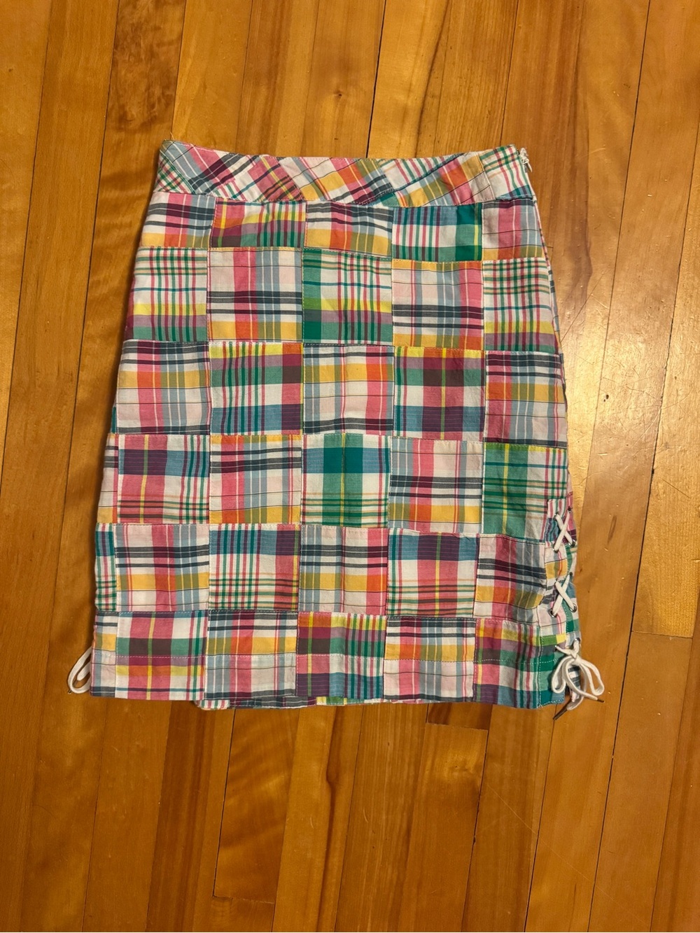 Y2K Talbots Multicolor Plaid Pencil Skirt